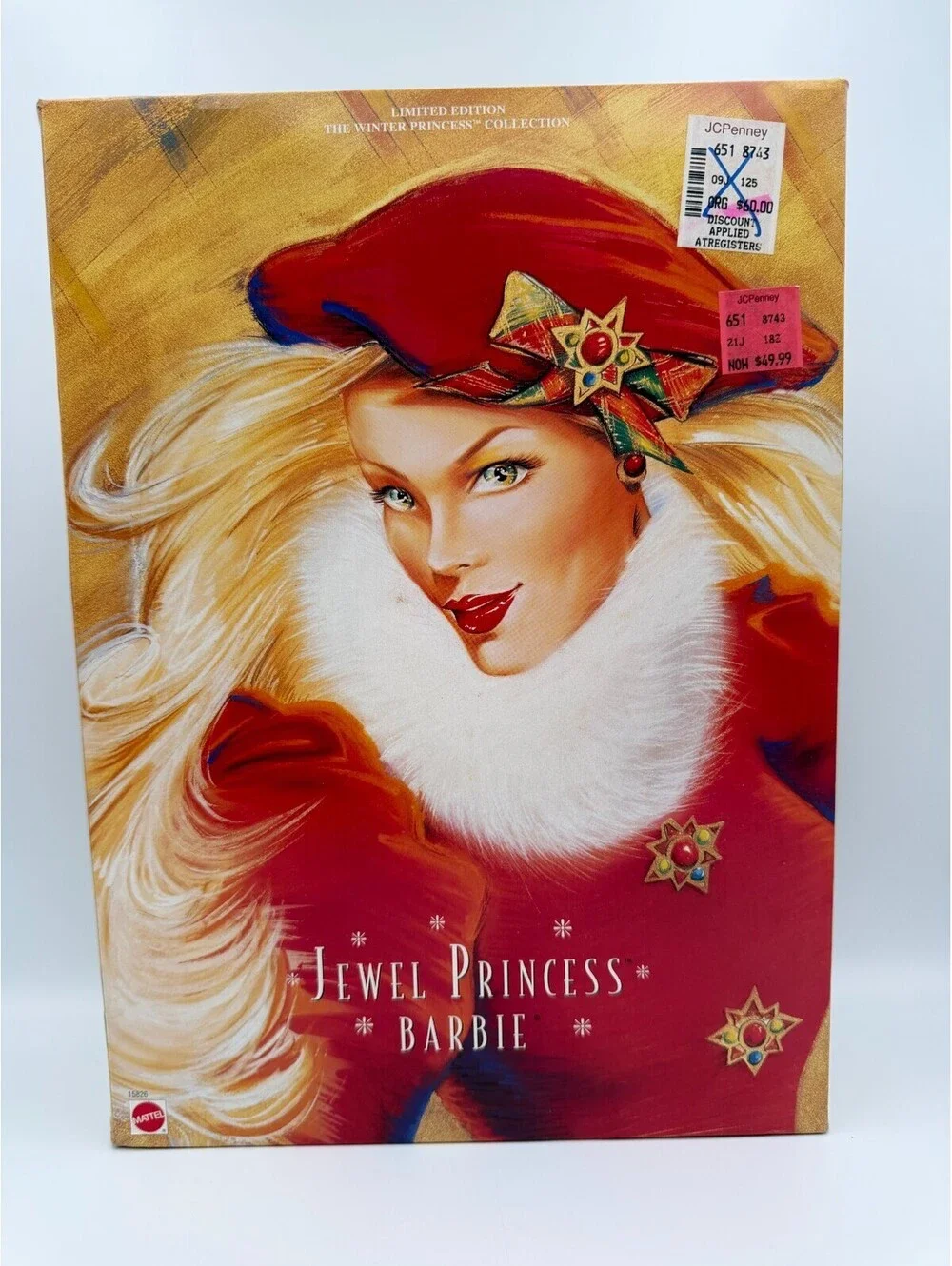 VTG 1996 Limited Edition Jewel Princess Barbie The Winter Princess Collection